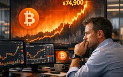 découvrez notre analyse du 14 avril sur la montée du bitcoin à 74 900 $, et examinez si nous assistons à une capitulation comparable à celle de 2022.