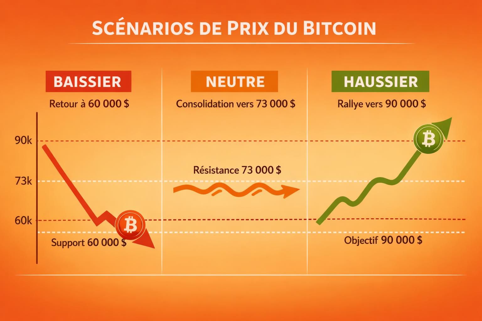 bitcoin montre une légère reprise après une période difficile, mais les indicateurs techniques continuent de susciter des inquiétudes chez les investisseurs.