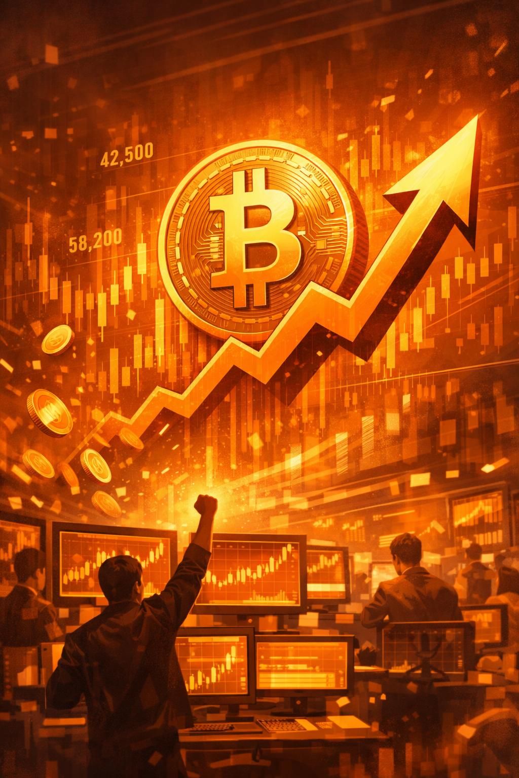 le bitcoin progresse de 4,5 % en une seule journée, frôlant les 73 000 $, marquant une nouvelle hausse significative sur le marché des cryptomonnaies.